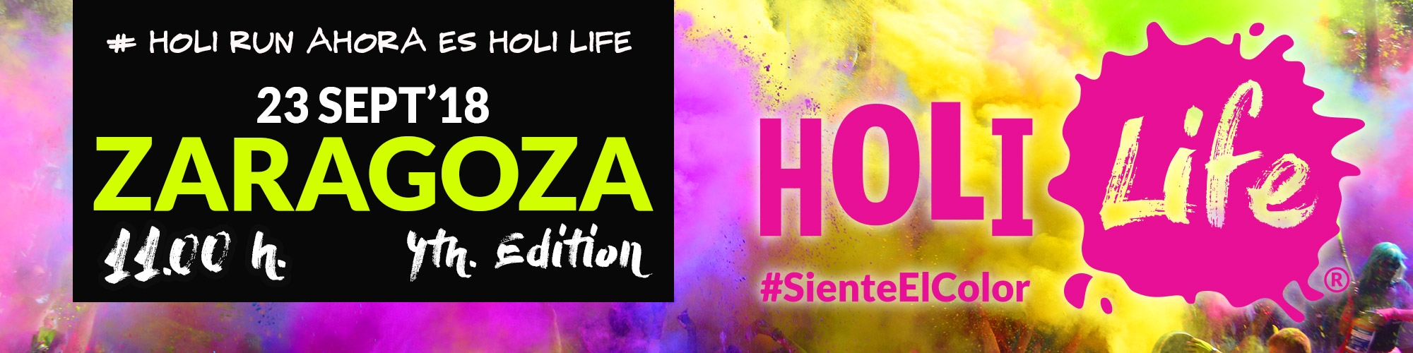 Holi Life Zaragoza 4th Edition 23-09-18
