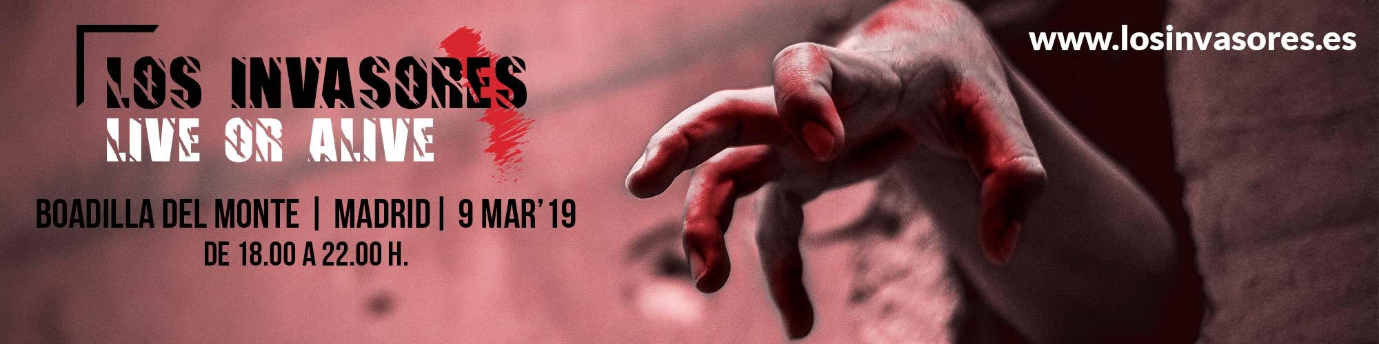 LOS INVASORES en Boadilla del Monte 1st Edition 09-03-2019