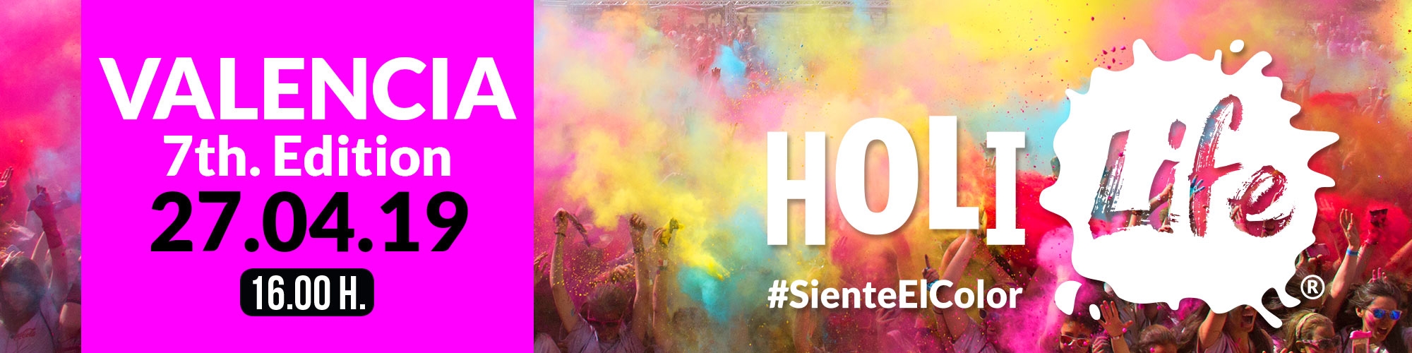 Holi Life Valencia 7th Edition 27-04-19