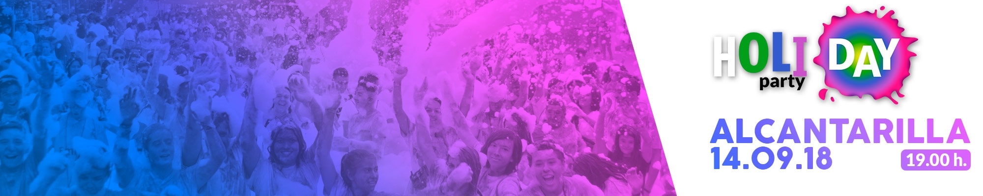 Holi Day Party Alcantarilla 3rd Edition 14/09/2019