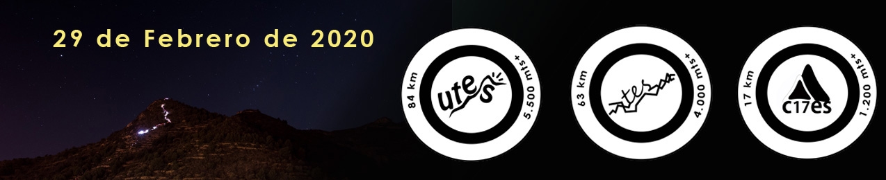 UTES / TES / C17ES, ESPADAN TRAIL EVENTS, 2020