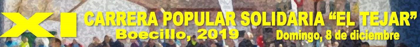 11ª Carrera Popular Solidaria "El Tejar"