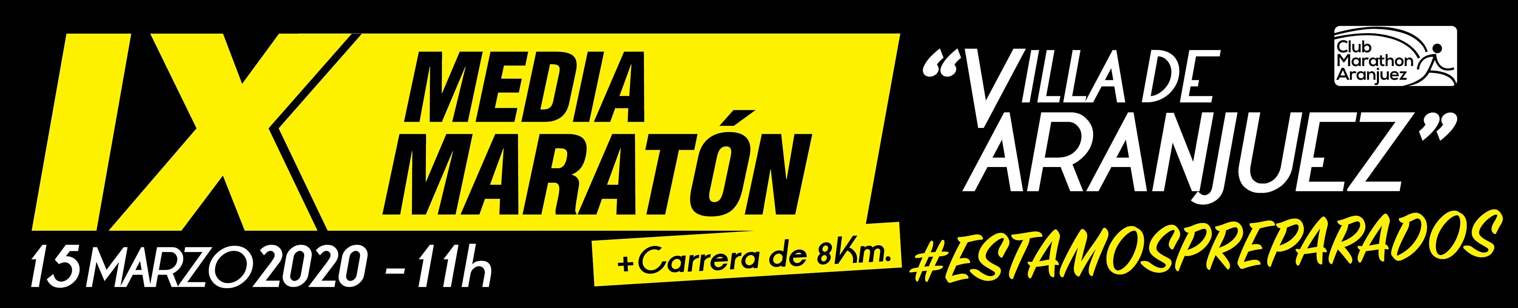 Virtual, IX Media Maratón Villa de Aranjuez y 8km