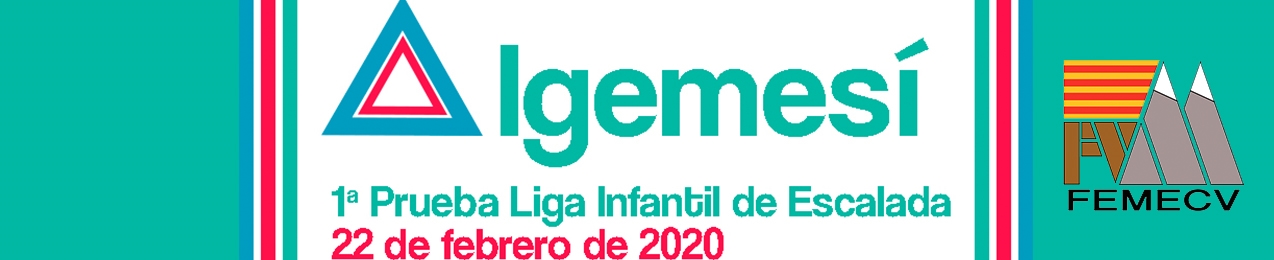 1ª Prueba Liga Infantil de Escalada FEMECV 2020, Algemesí