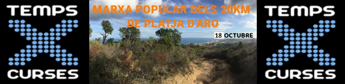MARXA POPULAR DELS 20 KM DE PLATJA D