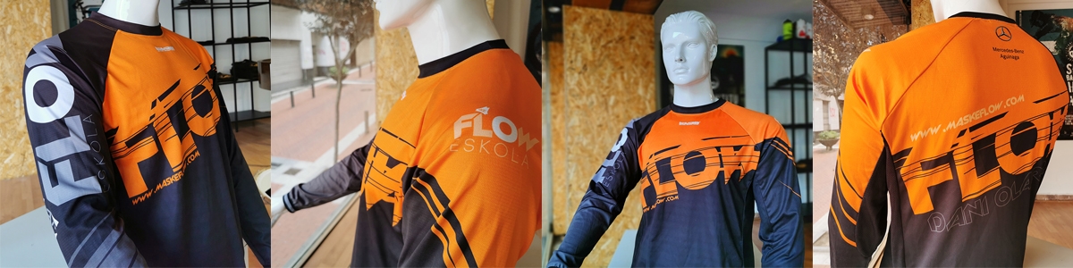 CAMISETAS ENDURO +KE FLOW