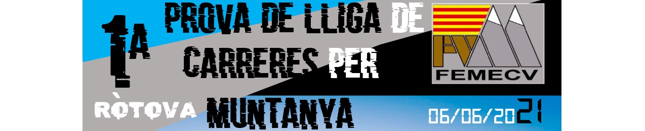 PRIMERA PROVA DE LA LLIGA FEMECV. TRAIL DELS SENDERS DE LA VALL DEL VERNISSA