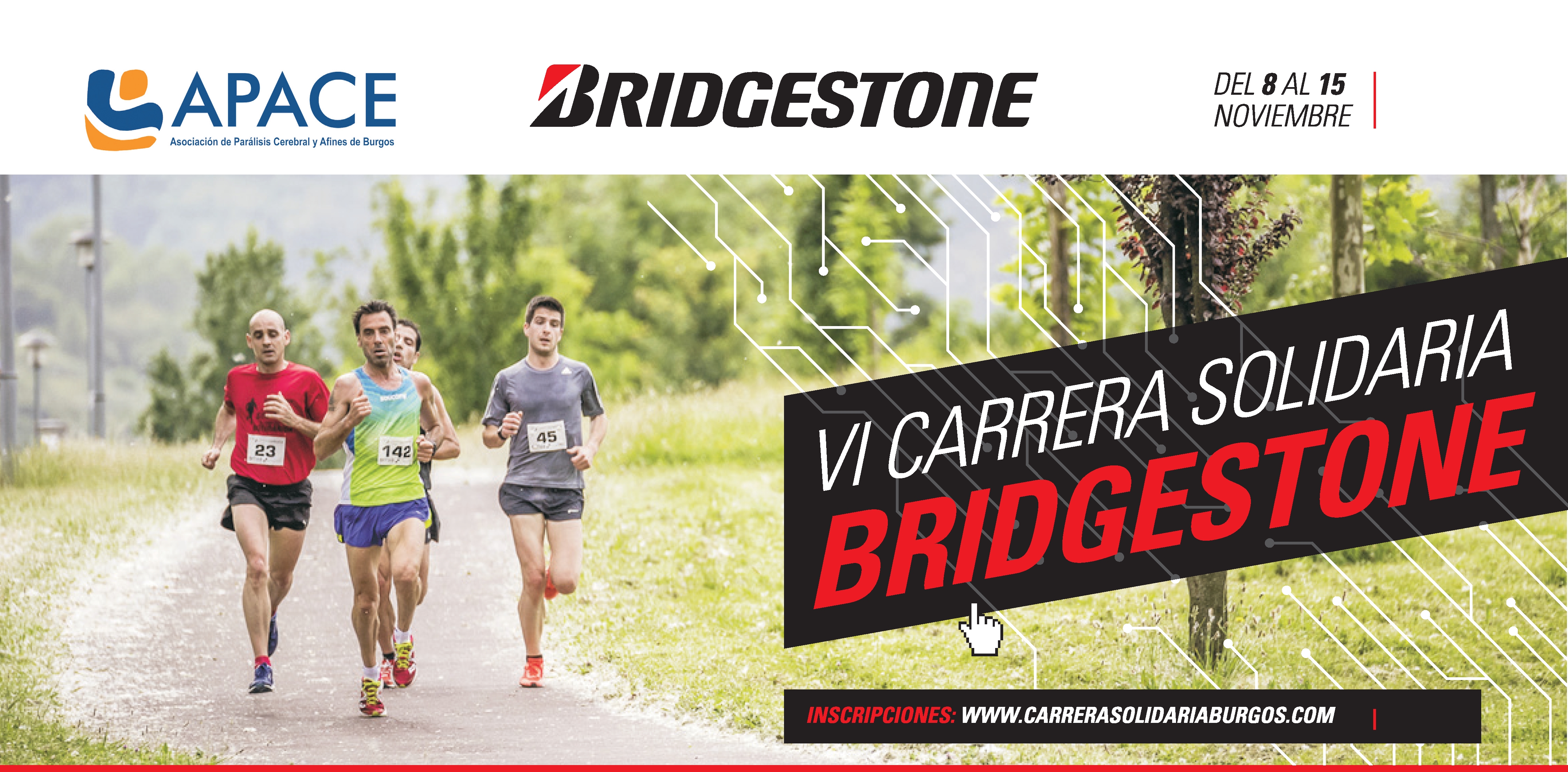 VI Carrera Solidaria Bridgestone Burgos Virtual 2021