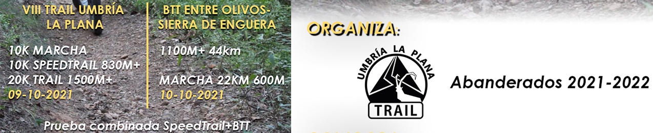 VIII Trail Umbría la Plana, BTT entre Olivos sierra de Enguera.