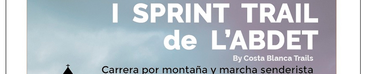 I sprint Trail de L