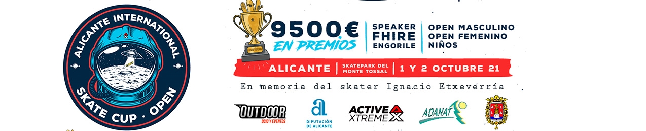 Alicante International Skate Cup, Open 2021