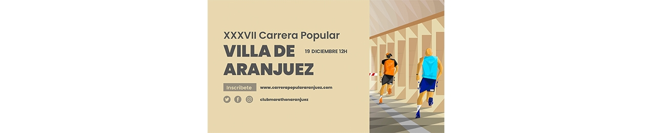 XXXVII  Carrera Popular Villa de Aranjuez