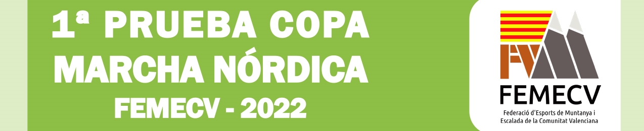 1ª. Prueba Copa Marcha Nórdica, Alcoi, FEMECV 22