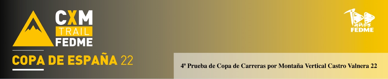 4 PRUEBA COPA DE ESPAÑA DE CXM VERTICAL, FEDME 22, KV CASTRO VALNERA