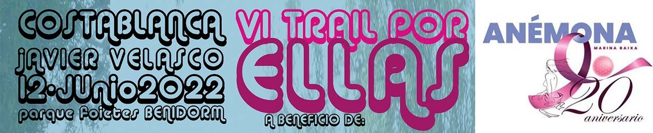 VI TRAIL POR ELLAS COSTA BLANCA