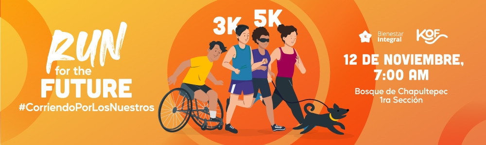RUN FOR THE FUTURE  #CORRIENDOPORLOSNUESTROS