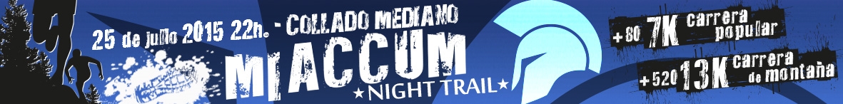 VI Nigth-Trail MIACCUM