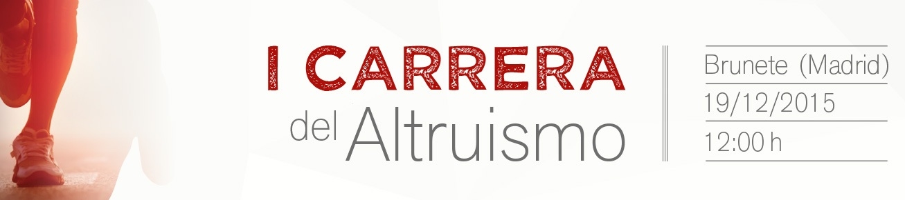 I CARRERA DEL ALTRUISMO