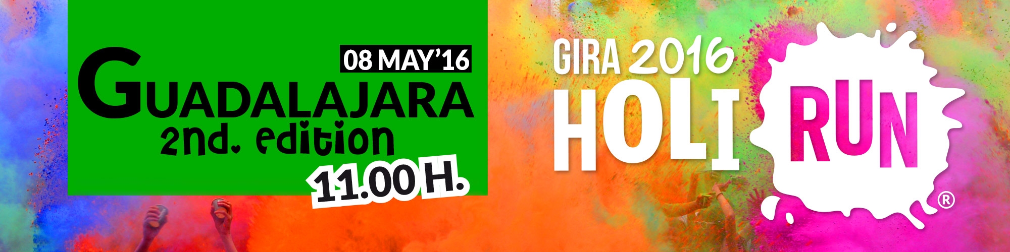 Holi Run Guadalajara 21/05/2016