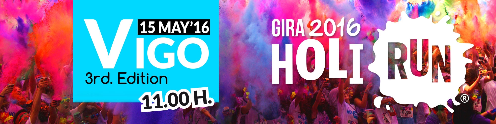 Holi Run Vigo 15/05/2016