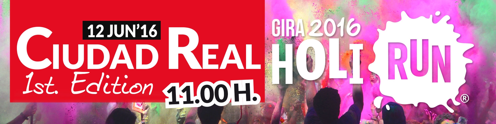 Holi Run Ciudad Real 12/06/2016