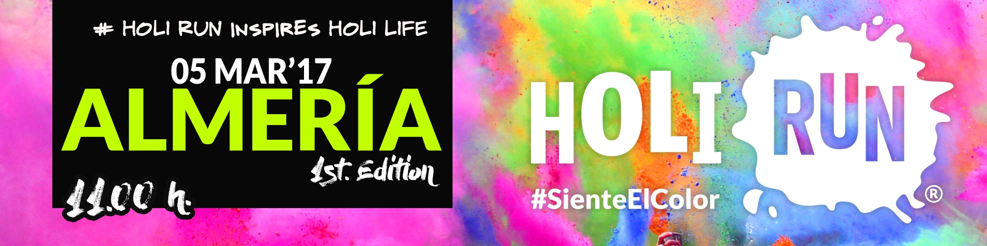 Holi Run Almería 05/03/2017
