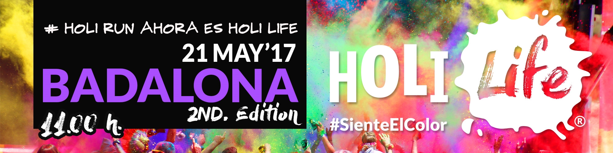 Holi Run Badalona 21/05/2017