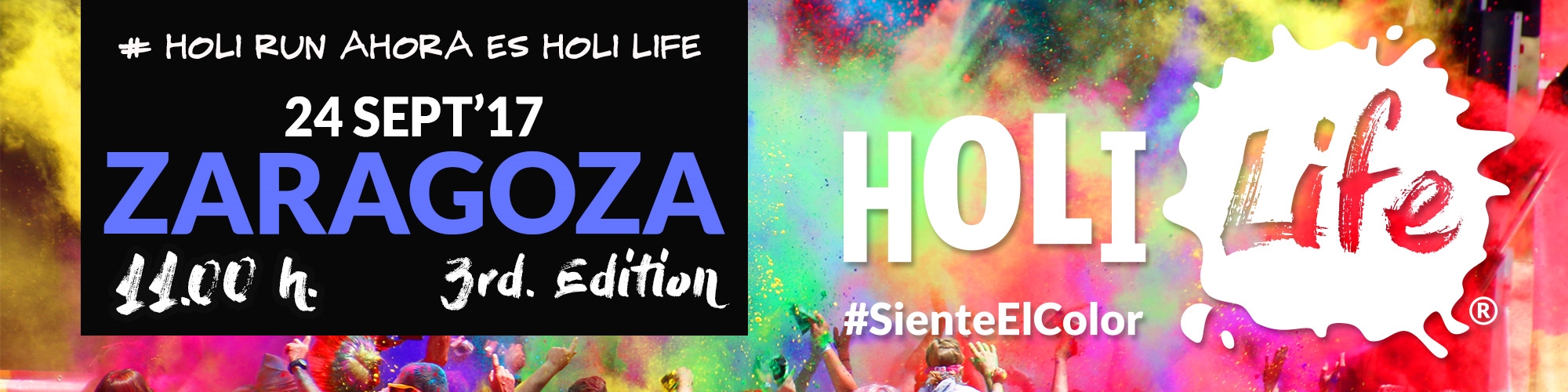 Holi Life Zaragoza 3rd EDITION 24/09/2017