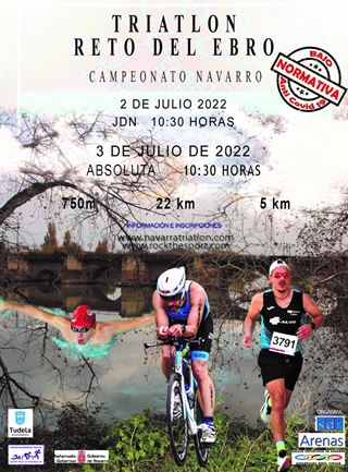 Triatlón Reto del Ebro -Tudela