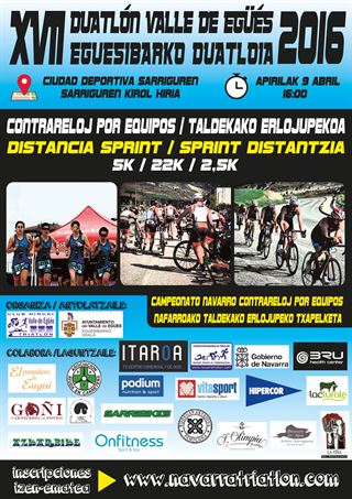 XVII DUATLÓN VALLE DE EGÜÉS - EGUESIBARKO 17. DUATLOIA