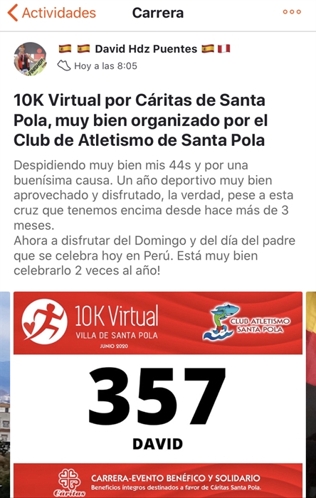 Foto galería 10k y 5k Virtual Solidaria Villa de Santa Pola