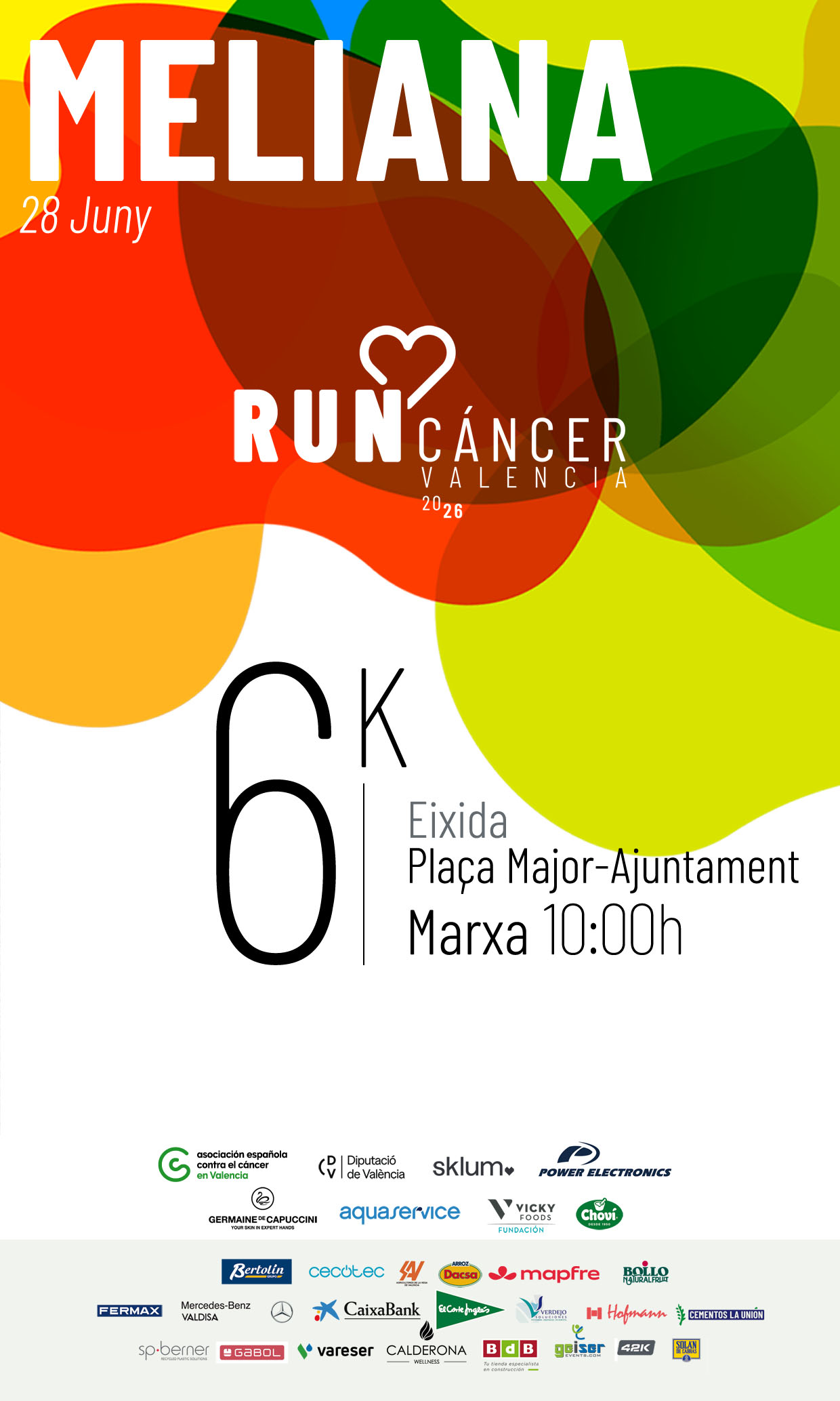 Meliana Contra el Cáncer 2026