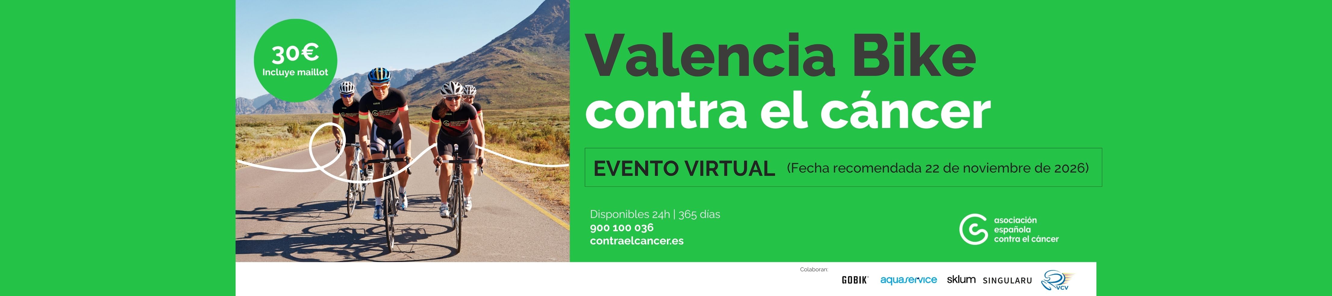 Valencia Bike contra el Cáncer 2026