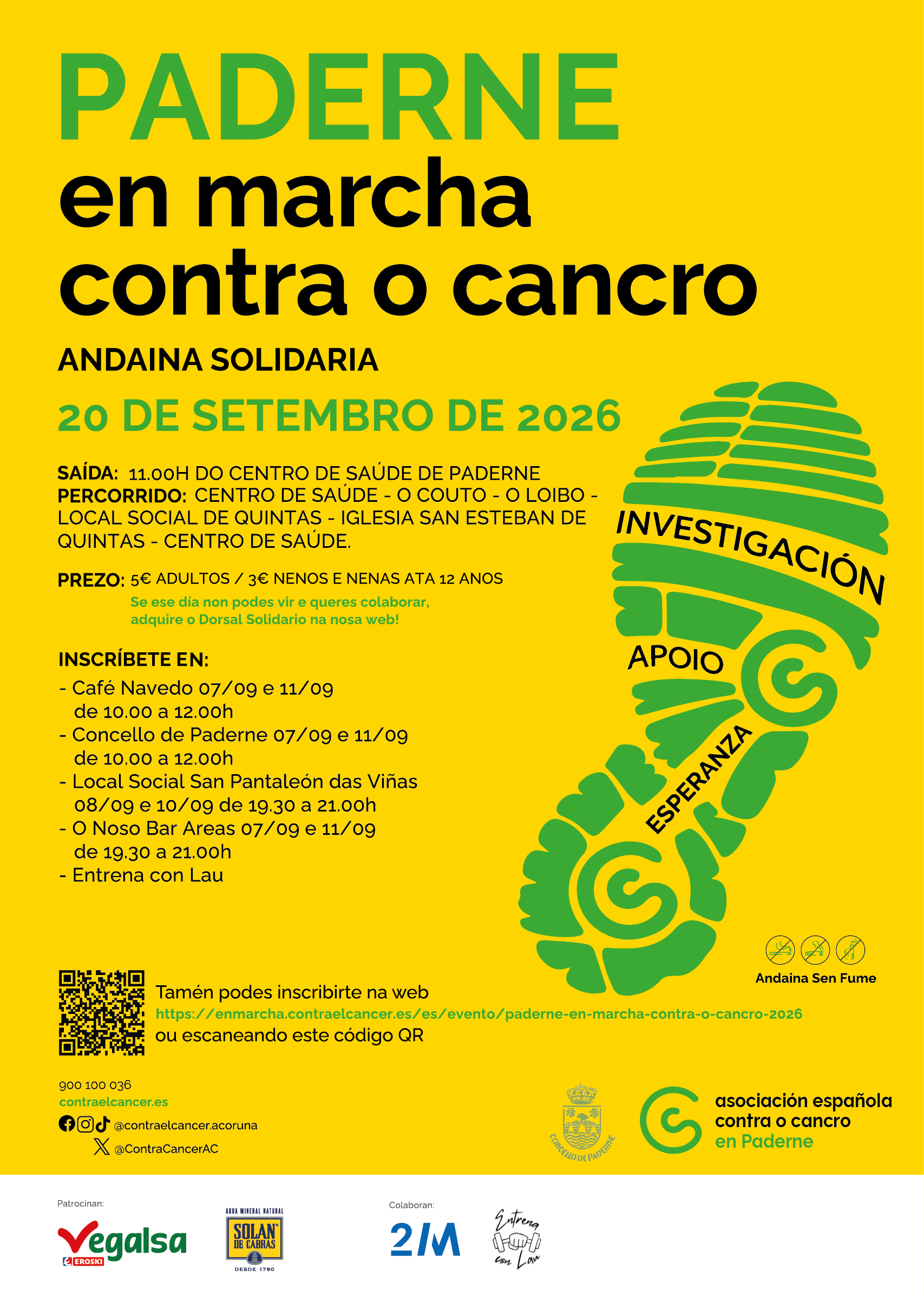 Paderne en Marcha Contra o Cancro
