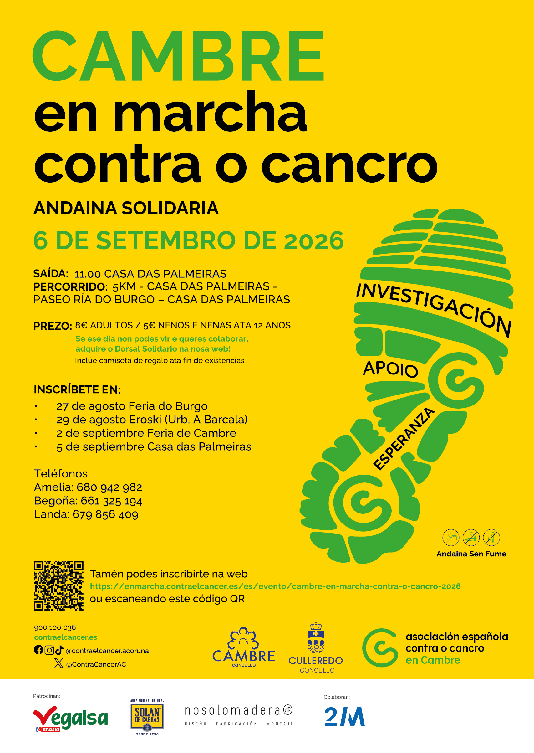 Cambre en Marcha contra o Cancro