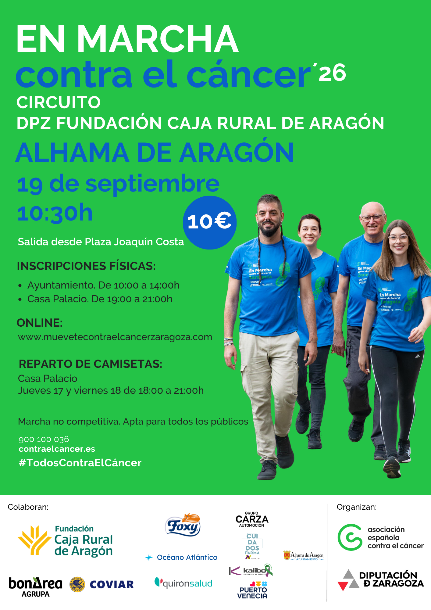 En Marcha Contra el Cáncer Alhama de Aragón
