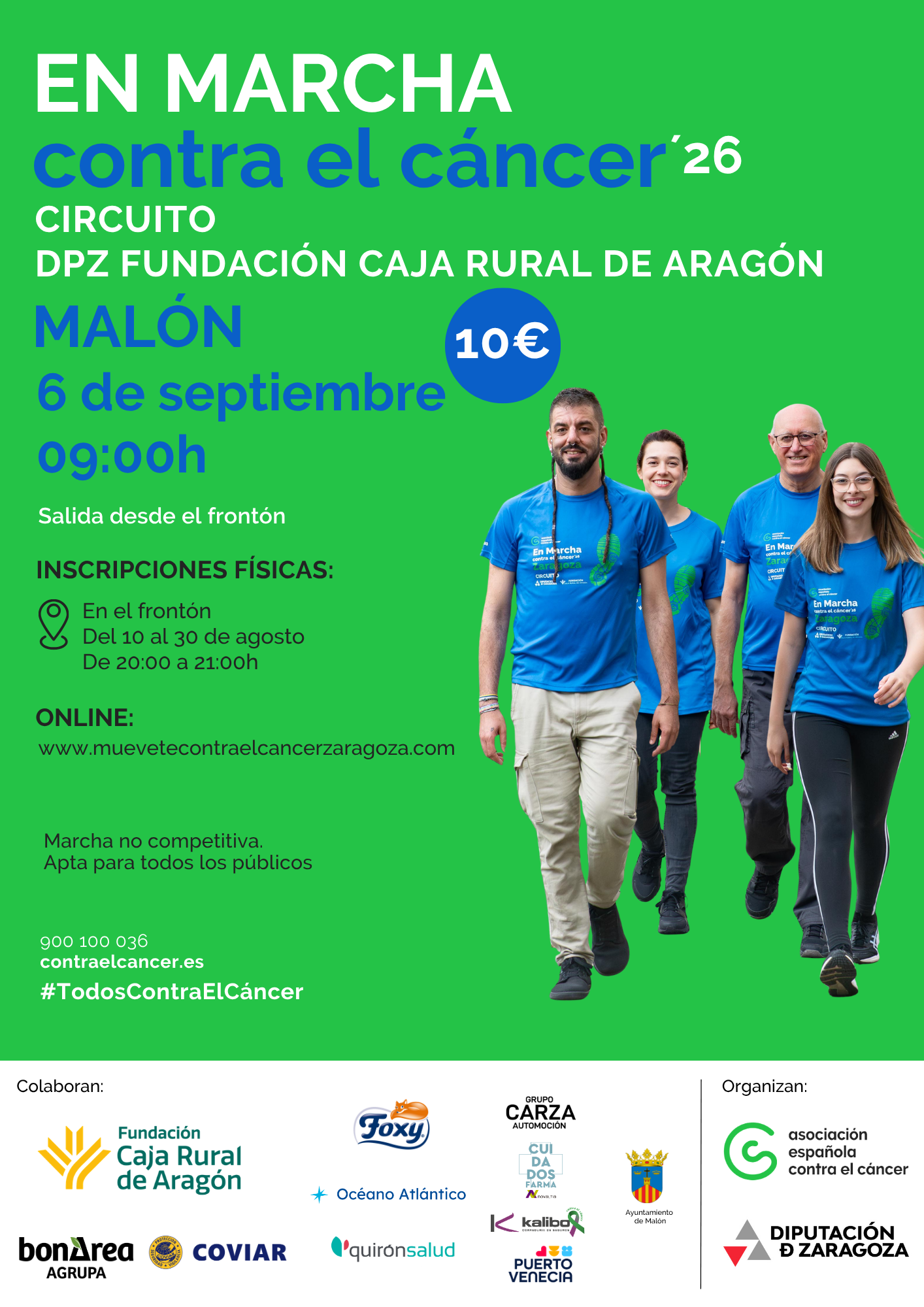 En Marcha Contra el Cáncer Malón