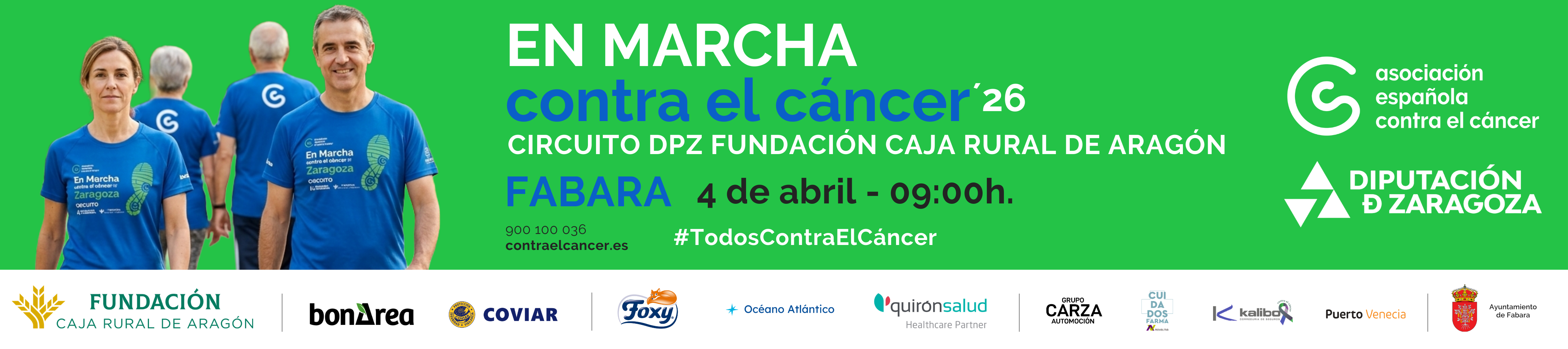 MUÉVETE CONTRA EL CÁNCER FABARA 2026