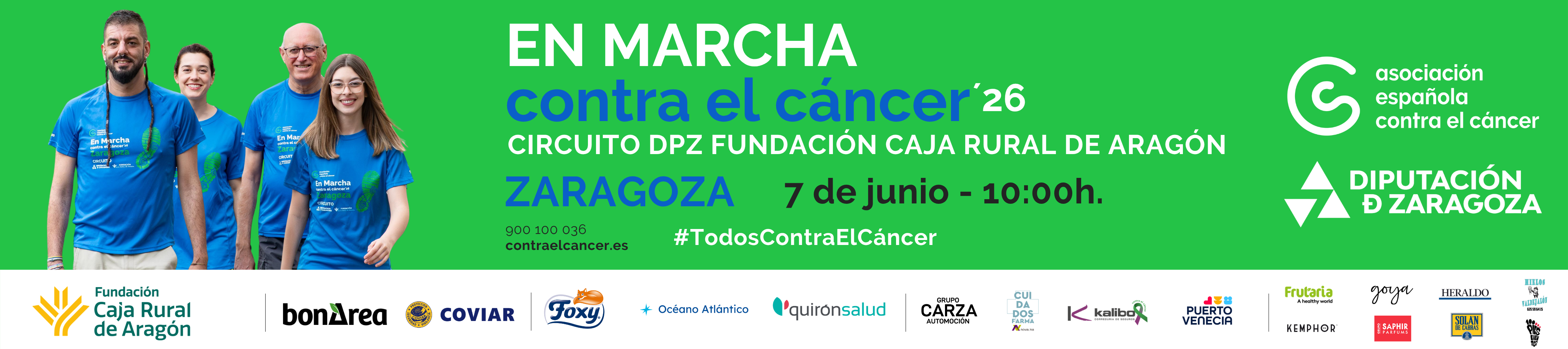 MUÉVETE CONTRA EL CÁNCER ZARAGOZA 2026