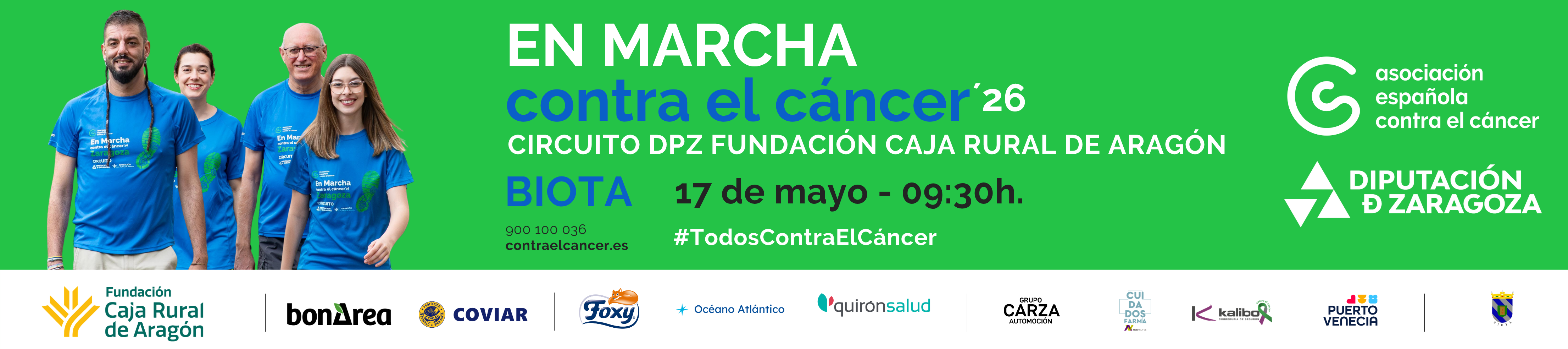 MUÉVETE CONTRA EL CÁNCER BIOTA 2026