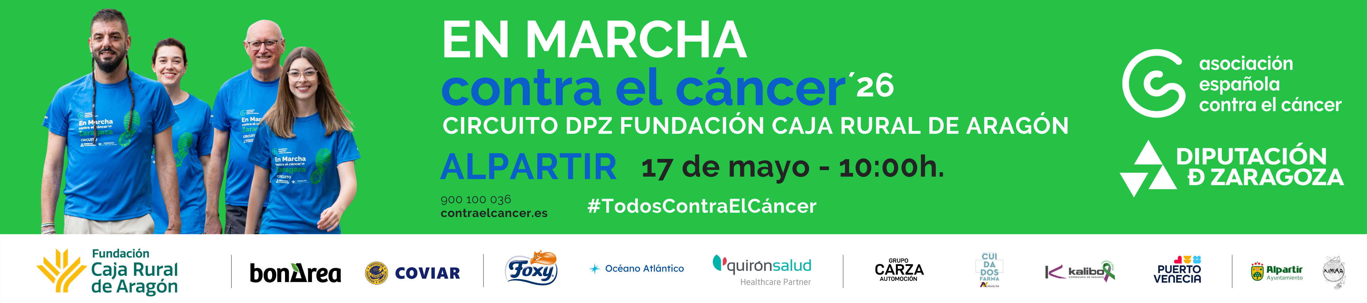 MUÉVETE CONTRA EL CÁNCER ALPARTIR 2026