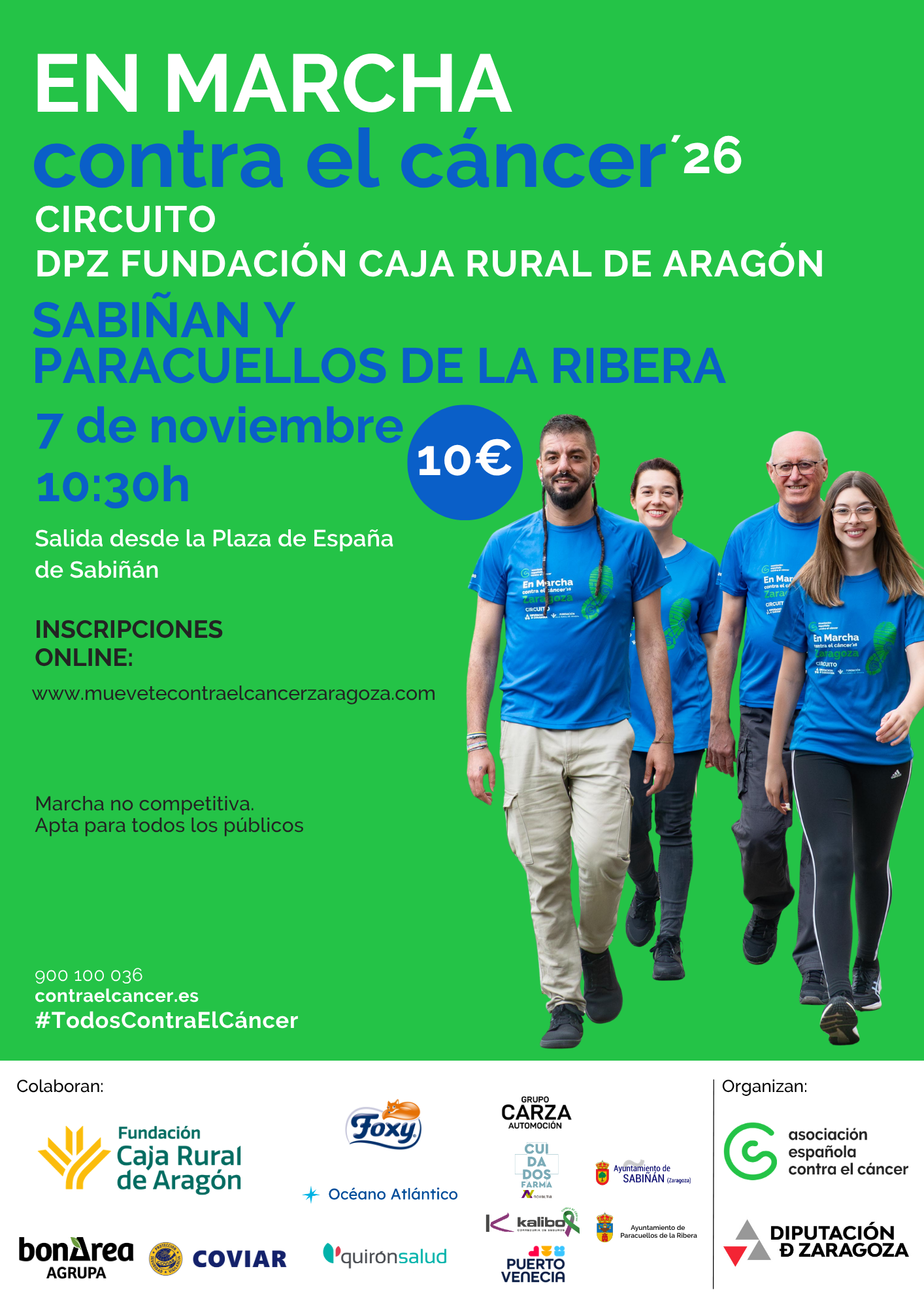 En Marcha Contra el Cáncer Sabiñán y Paracuellos