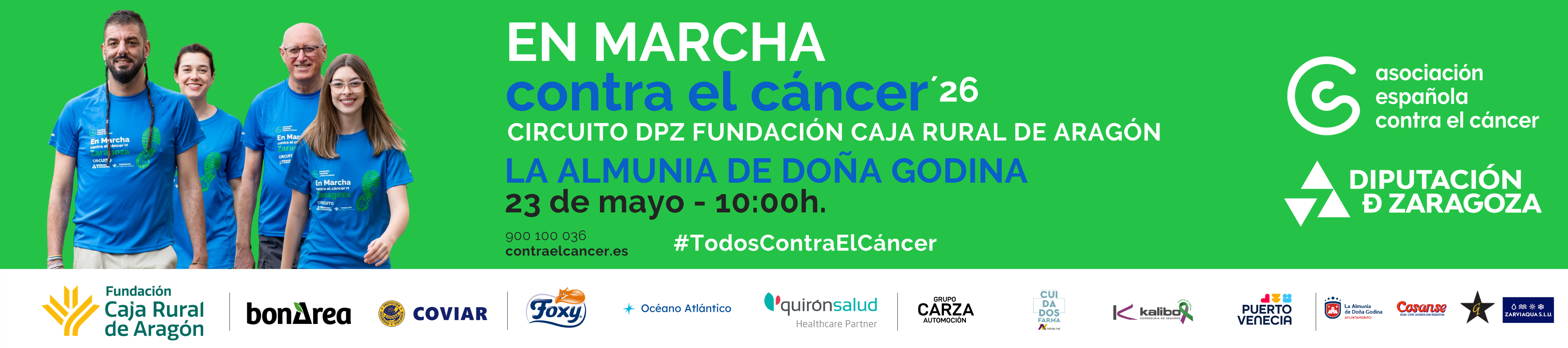 MUÉVETE CONTRA EL CÁNCER LA ALMUNIA 2026