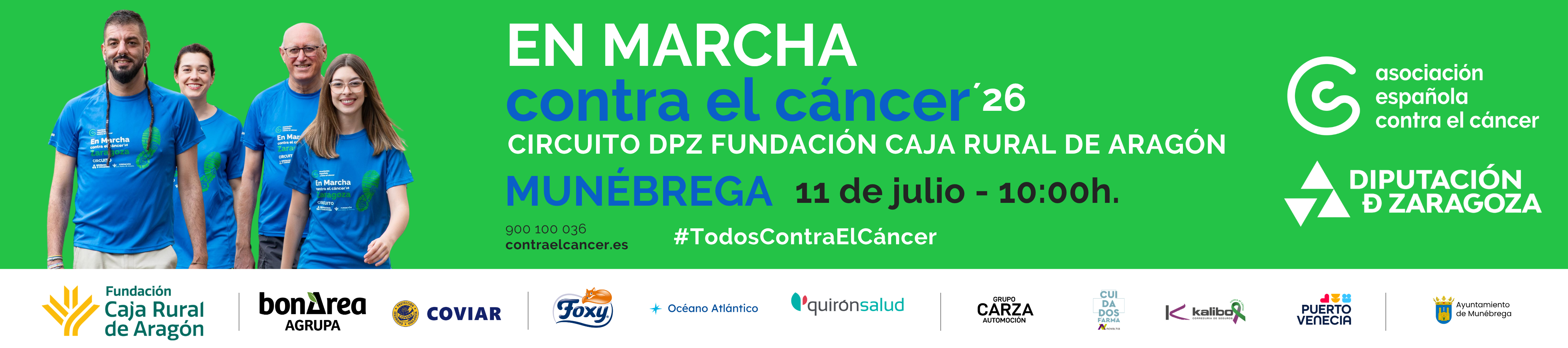 MUÉVETE CONTRA EL CÁNCER MUNÉBREGA 2026