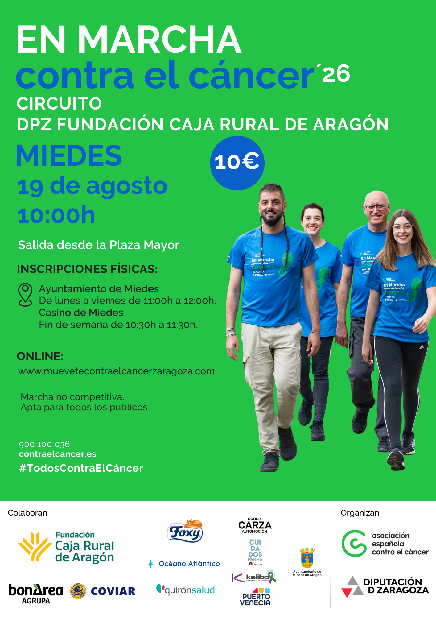 En Marcha Contra el Cáncer Miedes