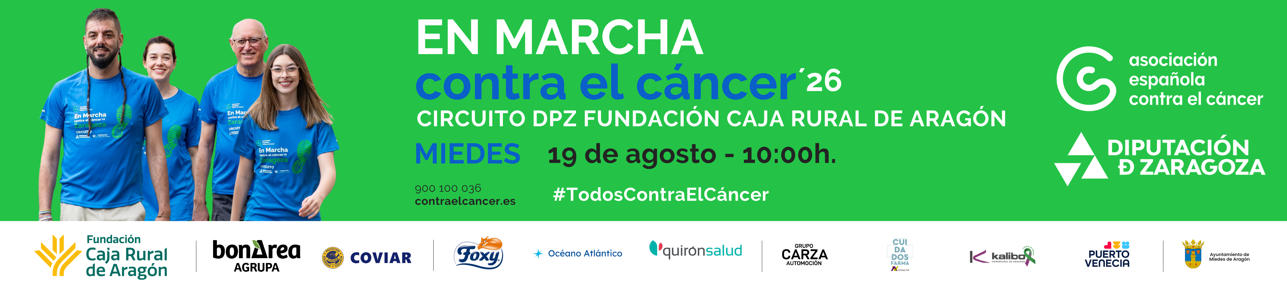 EN MARCHA CONTRA EL CÁNCER MIEDES 2026