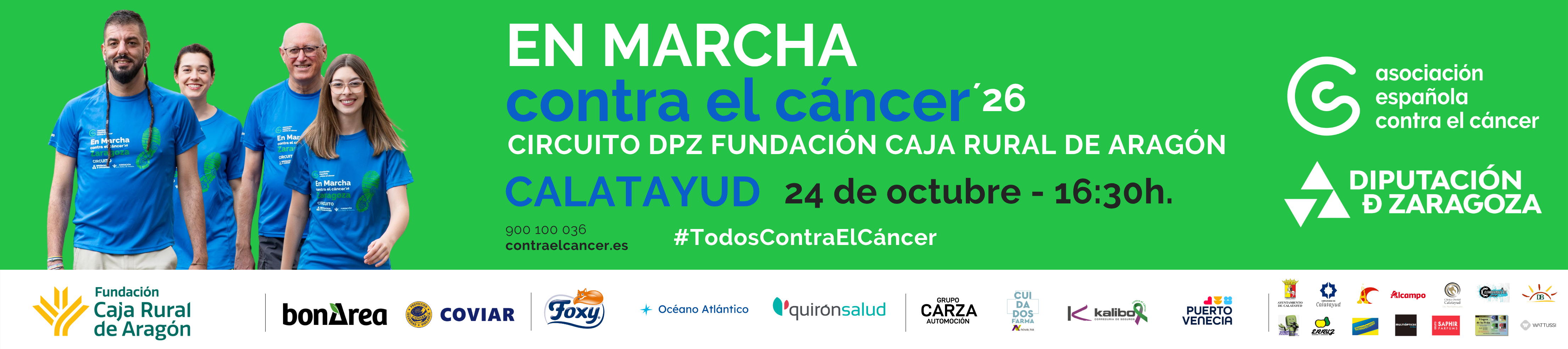 EN MARCHA CONTRA EL CÁNCER CALATAYUD 2026