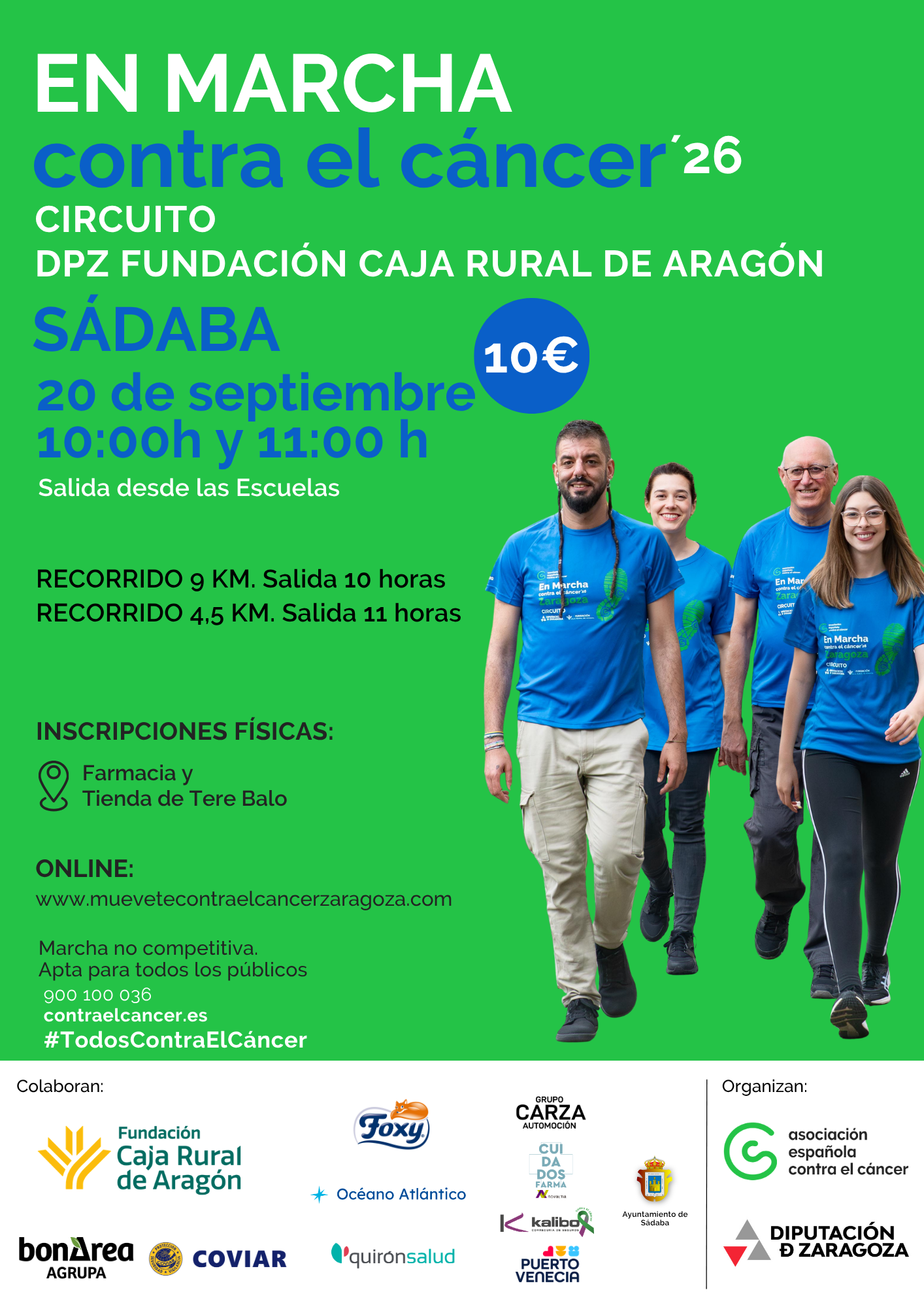 En Marcha Contra el Cáncer Sádaba