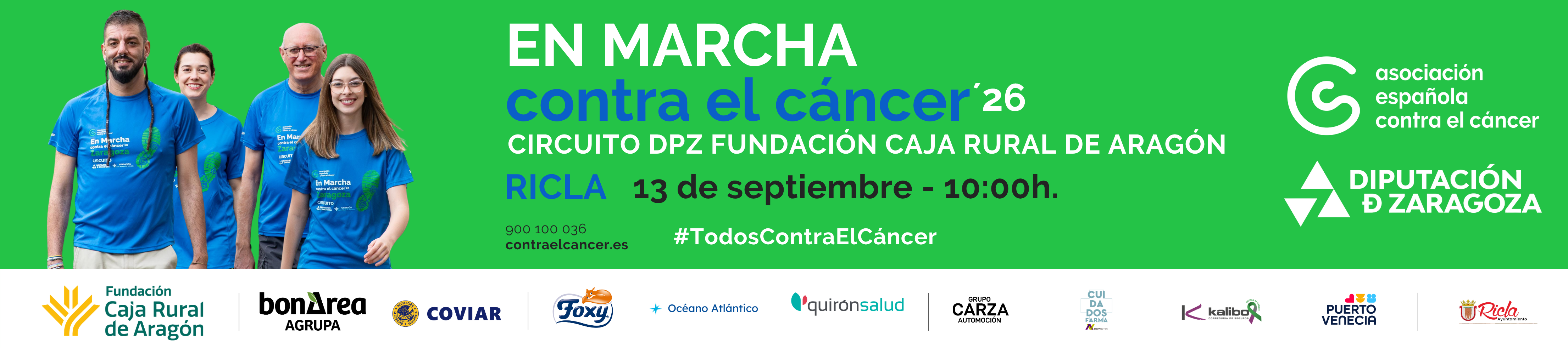 EN MARCHA CONTRA EL CÁNCER RICLA 2026