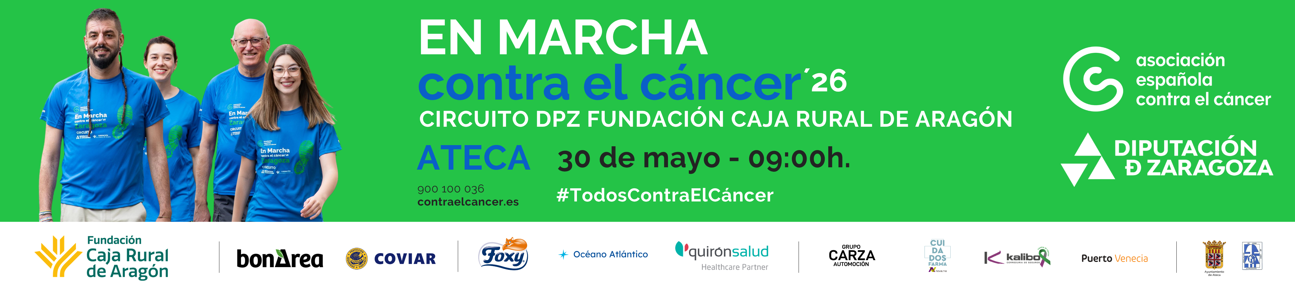 MUÉVETE CONTRA EL CÁNCER ATECA 2026